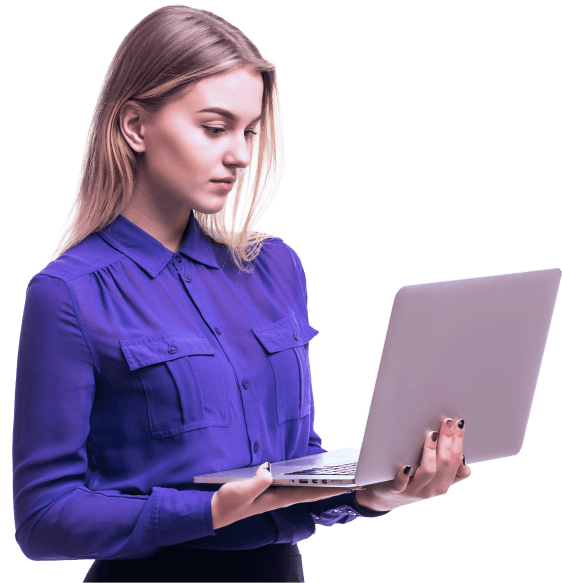 Менеджер SmileJob консультирует кандидата